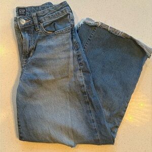 Gap wide leg Blue Denim Jeans